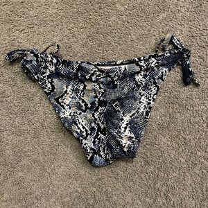 snake bikini bottoms